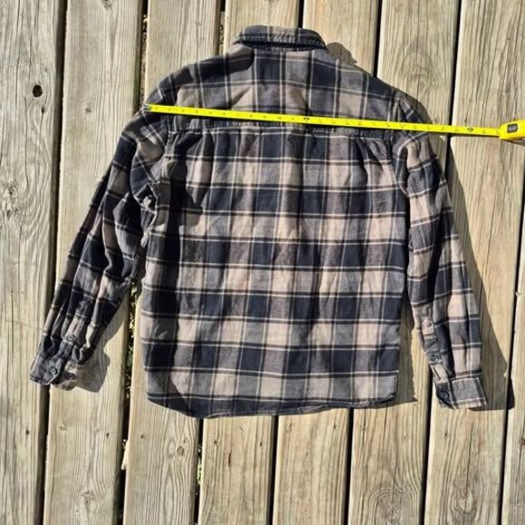 BDG Men's Long Sleeve Button-Up Flannel - XS-TP - Picture 6 of 7